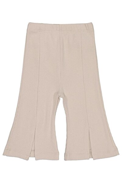 Civil Baby Leggings with Leg Detail - 6-18 Months - Beige6-9 Months