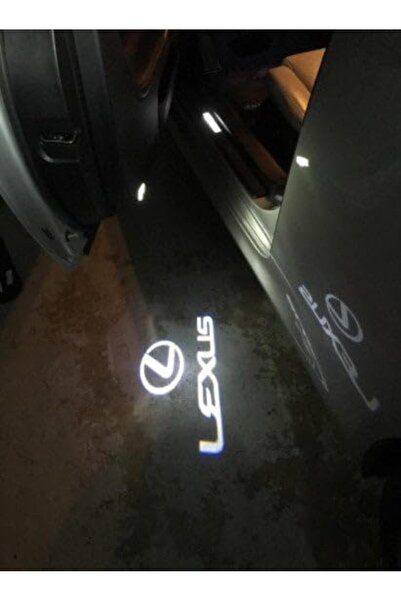 VIEREX Fit For Lexus Door Logo Light Welcome Projector - Compatible with RX ES GX LS LX IS GS RC UX