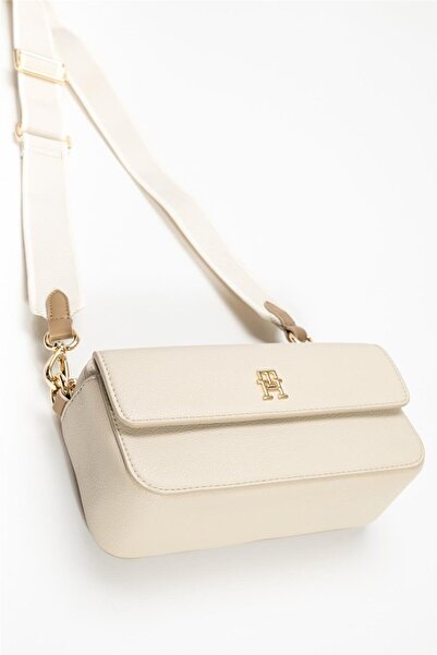 Tommy Hilfiger TH DISTINCT CAMERA BAG Kadın Bej Çanta AW0AW17455ACI