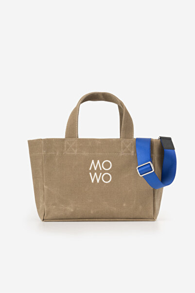 MOWO Mumlu Canvas Mini Tote Bag Kadın Çantası HONEY MUSTARD