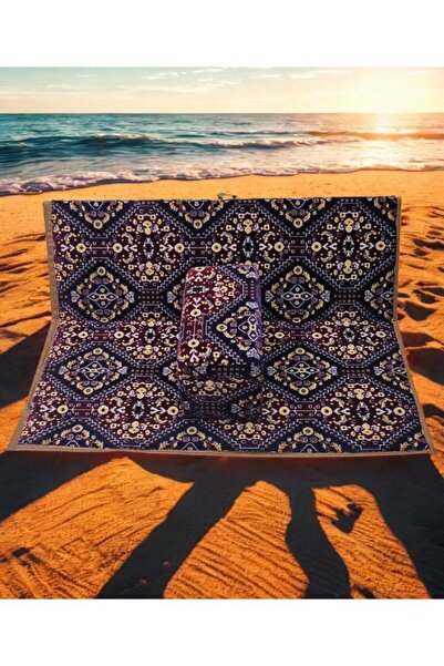 Generic Foldable Ground Camping Chair Set for Two with Waterproof Backing