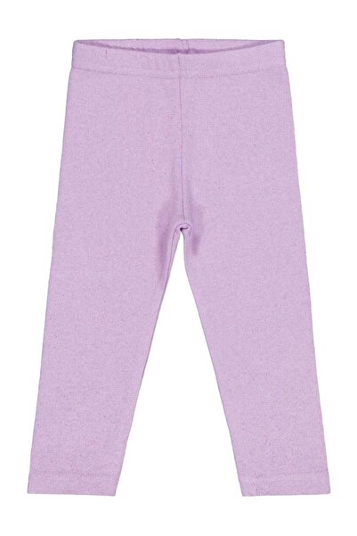 Civil Girls Plain Leggings for 2-5 Year Olds - Lilac 5-6 Years Old