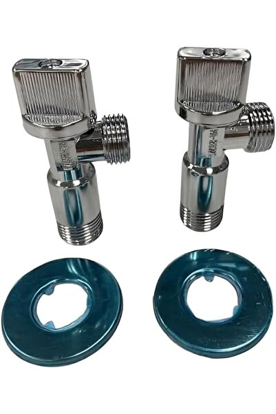 Generic Angle Stop Valve - L-Shaped Angle Valve, Durable Corrosion-Resistant, Easy to Install, Leak-Proof fo