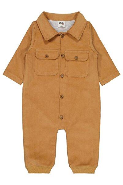 Civil Baby Yakalı 6-18 Ay Slopet - Hardal9-12 Ay