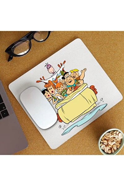OEM Mousepad Flintstones Stone Age Road Trip Car