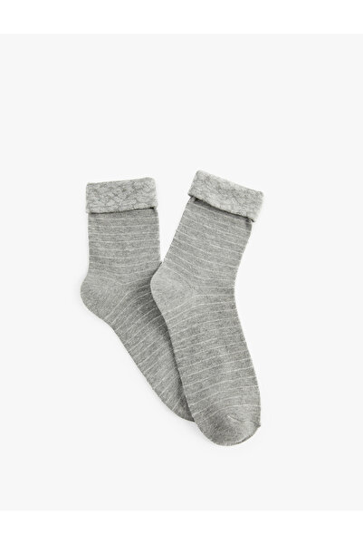 Koton Striped Cotton Socks