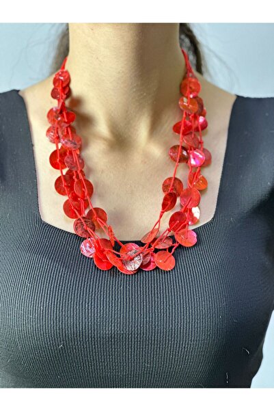 Gönülden Tasarım Stone Design Women's Necklace 25 cm