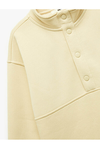 Koton Beige Boy's Sweatshirt 6Wkb10199Tk