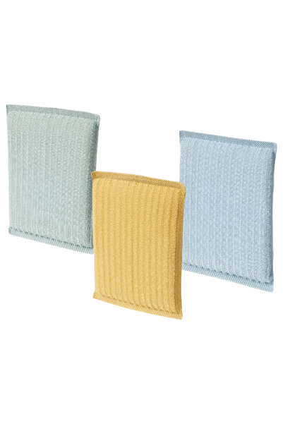 TAGESAN قماش تنظيف 3 قطع متعدد الألوان