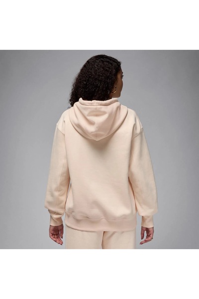 Nike Jordan Flight Fleece Satin Lined Pullover Hoodie ( İÇİ POLARLI LOOSE FIT)-SPORTXOUTLET
