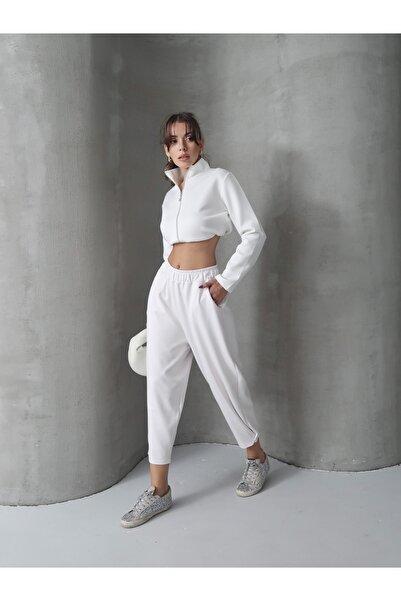 Paw Garage Жіночі м'які модальні штани з застібкою на штанині Skye