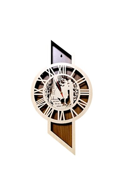 OEM Decorative wall clock or blank for lichens, 60x30cm