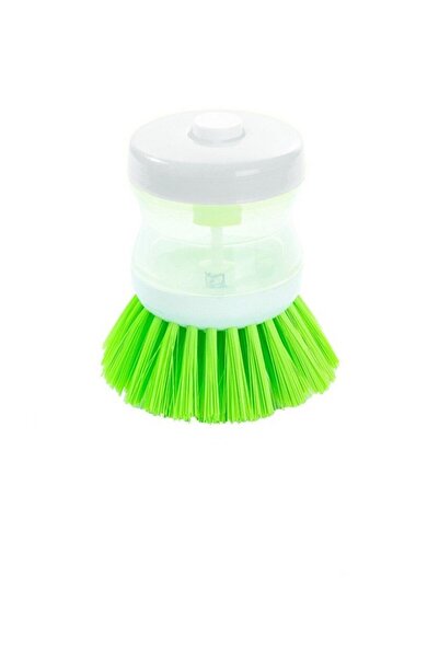 zola Dish brush, Zola®, with detergent dispenser, green