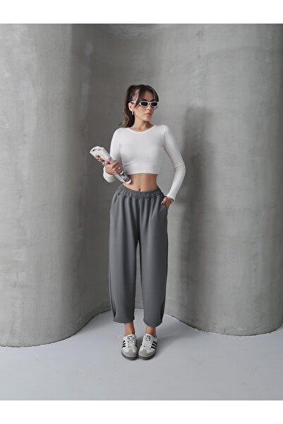 Paw Garage Women's Skye Soft Modal Trousers with Tie-Up Legs