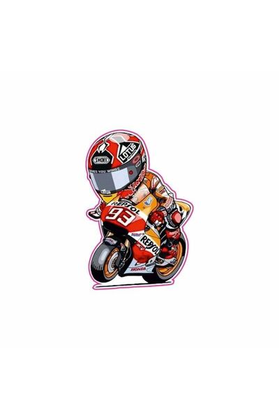 Generic Brand Embossed Motorcycle and Auto Sticker Decal Motor Car Accessory ...