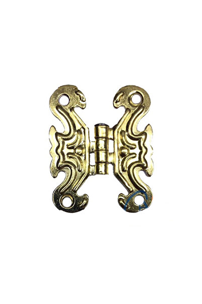 Skygo Decorative Sheet Butterfly Hinge - Small, Yellow, 1 Piece