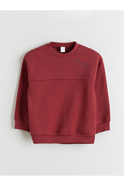 LC Waikiki Hanorac gros pentru băiat cu imprimeu cu gât