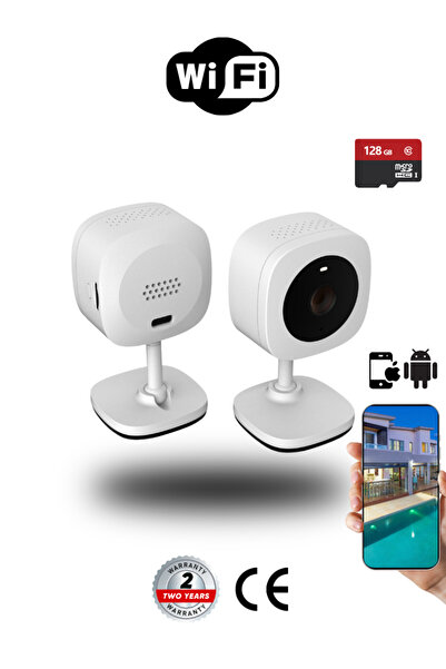 UMSN 3 MP KÜP KAMERA | Çift Yönlü Ses | Hareket Algılama