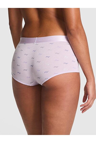 Victoria's Secret Cotton Boyshort Panties with Logo