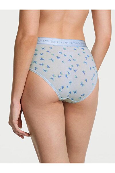 Victoria's Secret Cotton Hiphugger Panties with Logo