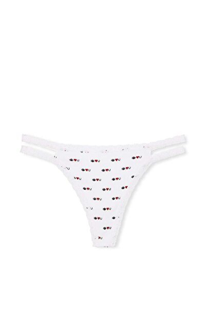 Victoria's Secret Wink lace strap thong