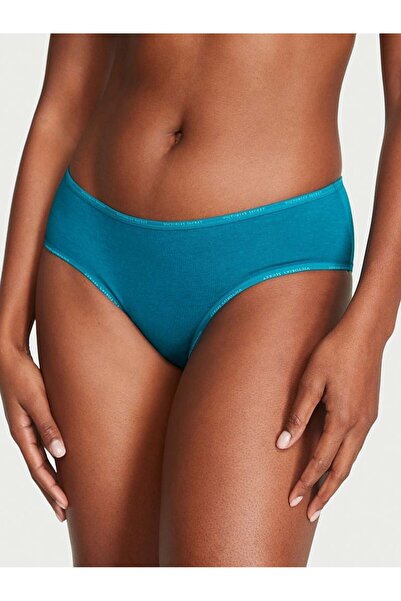 Victoria's Secret Chiloți mini din bumbac cu logo Hiphugger