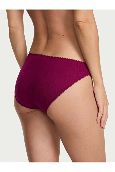 Victoria's Secret Chiloți de bikini din dantelă Pointelle