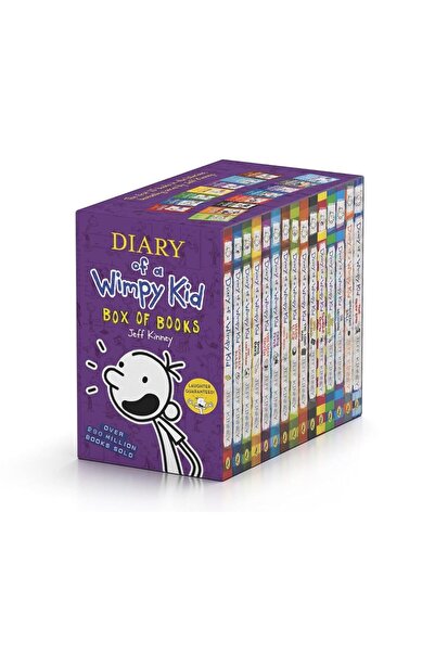 PHINDBOOKS Diary of a Wimpy Kid Boxset: 15 Books Collection