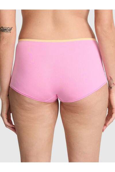 Victoria's Secret Cotton Boyshort Panties with Logo