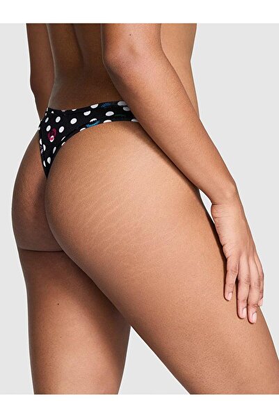 Victoria's Secret Cotton Deep Leg Cut Thong