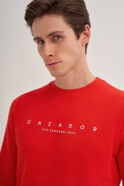 Cazador Men's Sweat 52350 Red
