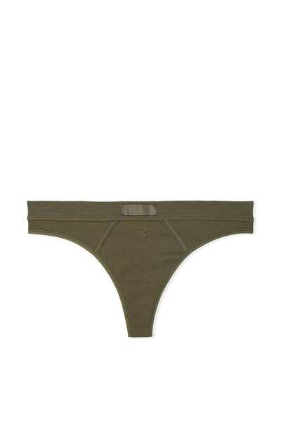 Victoria's Secret Logo Detailed Cotton Thong