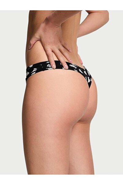 Victoria's Secret Cotton Deep Leg Cut Thong