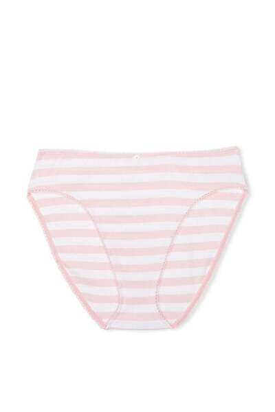Victoria's Secret Ribbed Deep Leg Cut Brief Panties