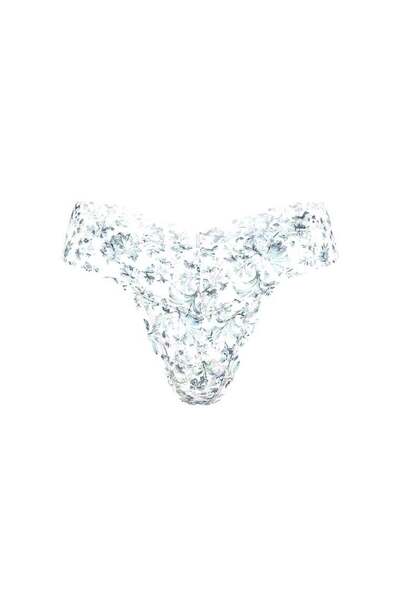 Victoria's Secret Tanga Blossom din dantelă