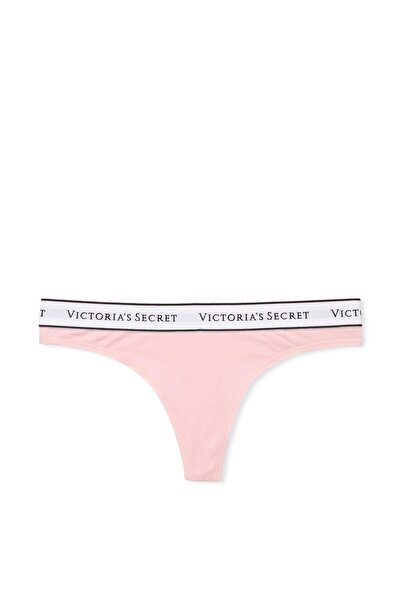 Victoria's Secret Logo Cotton Thong