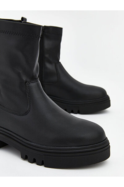 LC Waikiki Vizyon Yeni Sezon Deri Görünümlü Kadın Bot