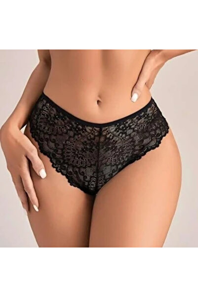 desieralove siyah dantelli külot