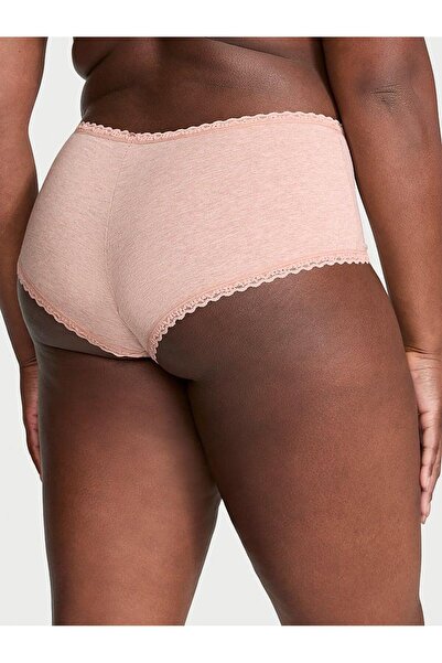 Victoria's Secret Cotton Cheeky Panties with Lace Waist