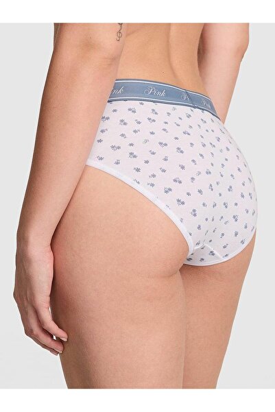 Victoria's Secret Βαμβακερό εσώρουχο Hiphugger με λογότυπο