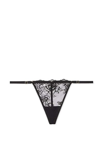 Victoria's Secret Rose Lace Adjustable V-String Panty