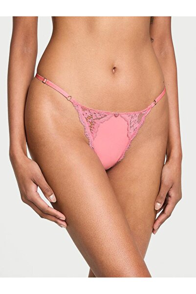 Victoria's Secret Adjustable V-String Panties with Lace