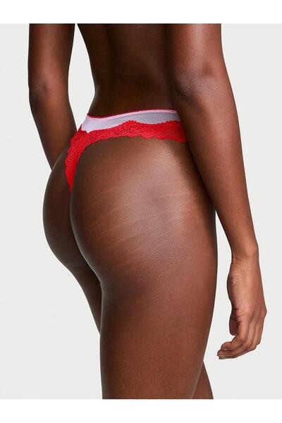 Victoria's Secret Tease Deep Leg Cut Scoop Thong