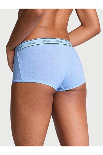 Victoria's Secret Cotton Boyshort Panties with Logo