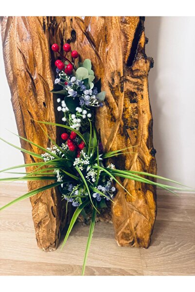 Selma Dekor Lambader Ağaç Kütüğünden Tamamen El yapımı