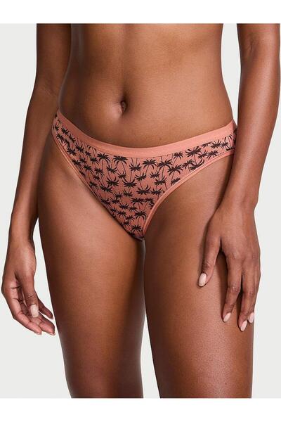 Victoria's Secret Chiloți de bikini din bumbac elastic