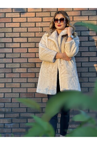 dörtelle Extra Soft Texture Plump Hooked Fur Coat