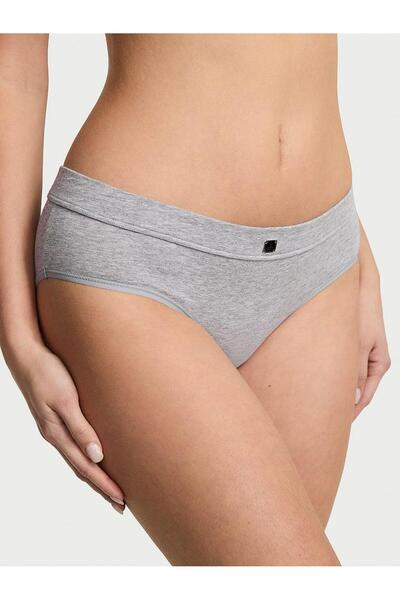 Victoria's Secret Cotton Hiphugger Panties with Logo