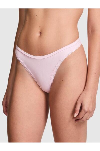 Victoria's Secret Seamless Deep Leg Cut Thong