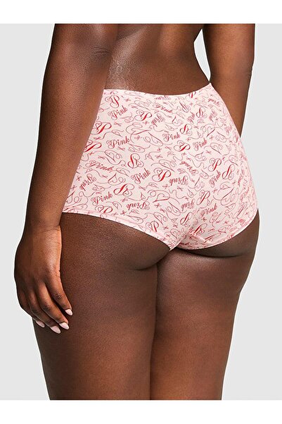 Victoria's Secret Cotton Boyshort Panties with Logo